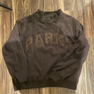 Parke Brown Mockneck